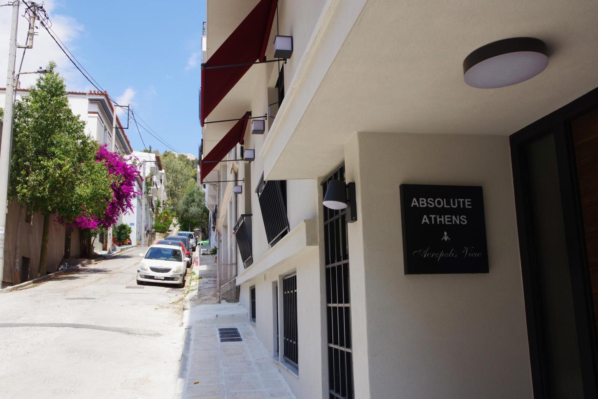 Апарт отель Absolute Athens Acropolis View Экстерьер фото
